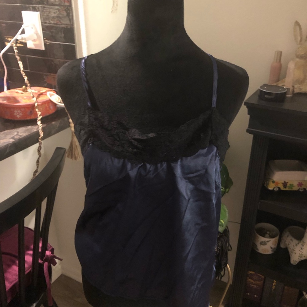 SHEIN sleep tank silky